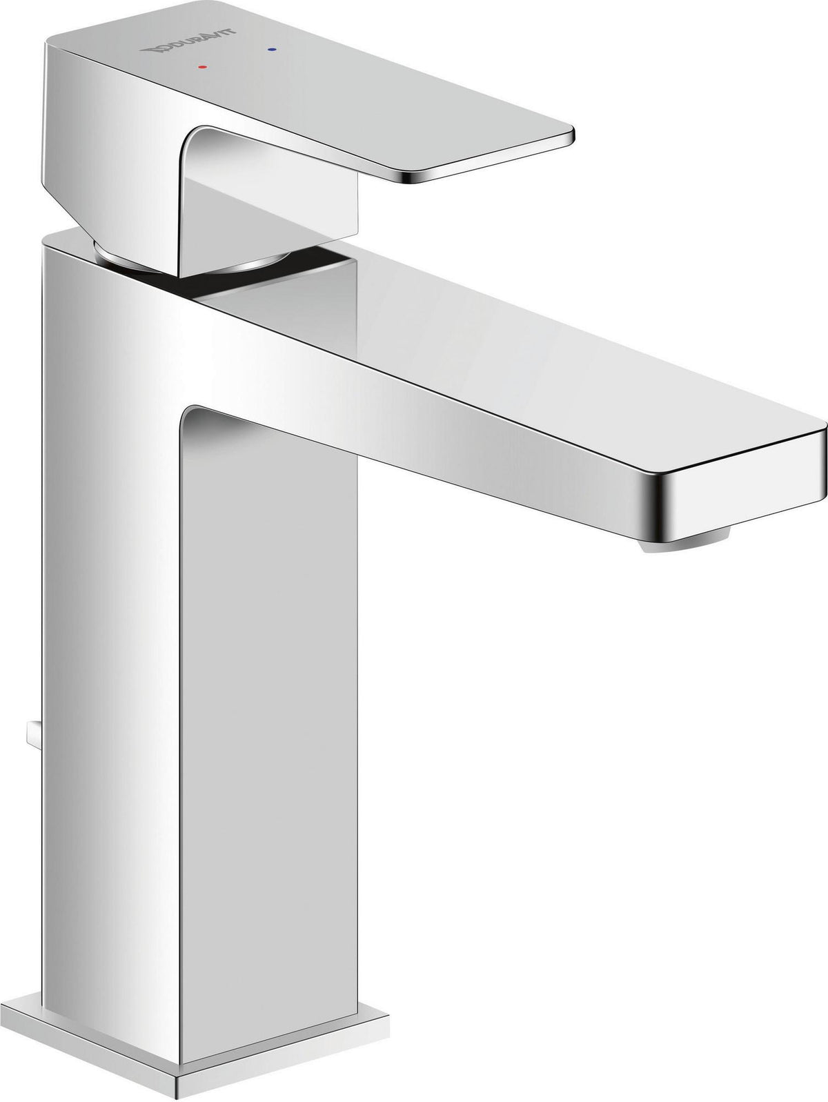DURAVIT Manhattan Einhebel-Waschtischmischer M mit Zugstange Chrom – Keramikmischsystem