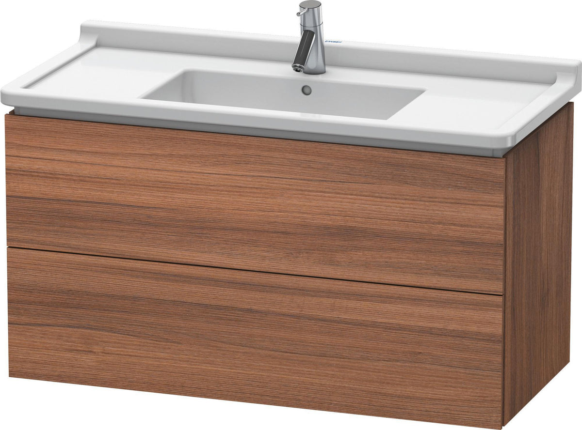 Duravit L-Cube Waschtischunterbau 1020 mm taupe matt 2 Schubkästen wandhängend