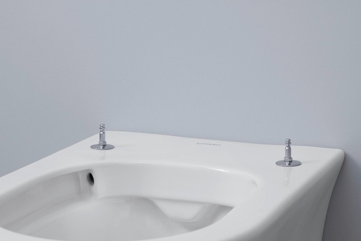 DURAVIT Stand-WC White Tulip 580 mm spülrandlos, Abgang waagerecht, weiß