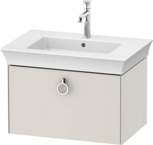 Duravit White Tulip Waschtischunterbau 684 mm Nordic Weiß mit LED-Beleuchtung von Philippe Starck