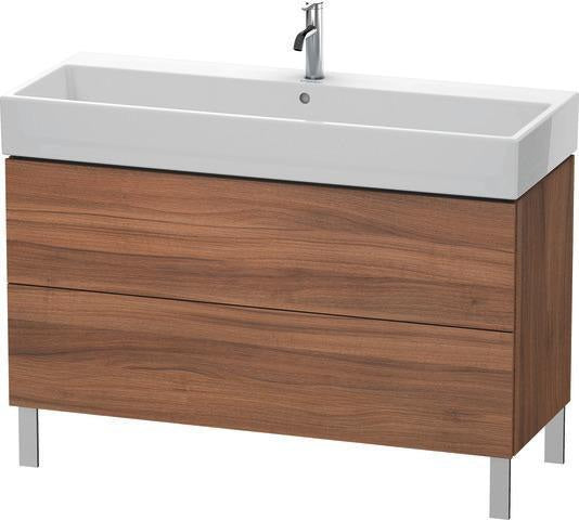 Duravit L-Cube Waschtischunterbau 1184 mm amerikanisch Nussbaum für Vero Air