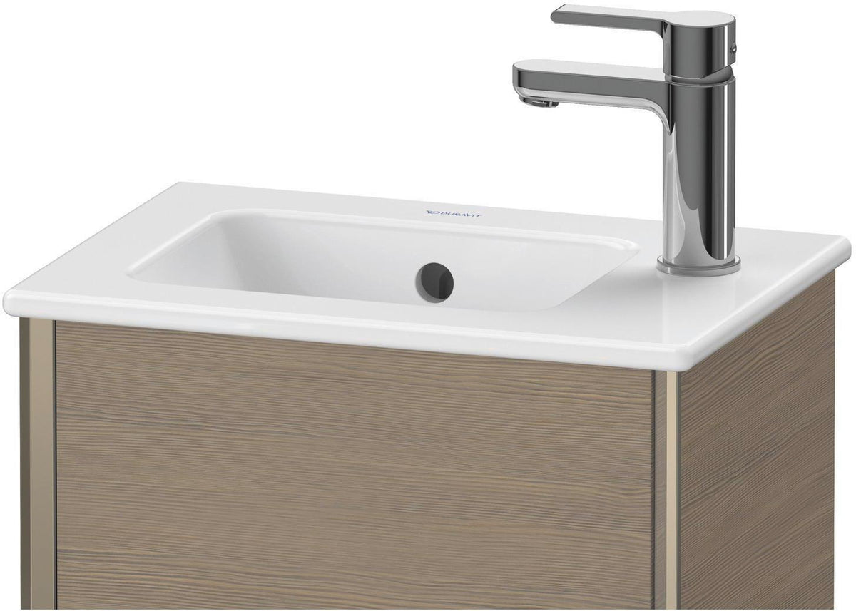 Duravit Waschtischunterbau XViu bodenstehend 594 mm Eiche mit Tür rechts