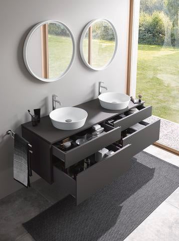 DURAVIT Aufsatzbecken Cape Cod 430mm Weiß ohne Überlauf von Philippe Starck