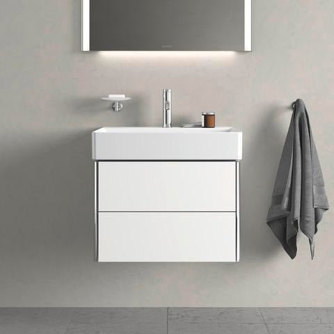 Duravit DuraSquare Waschtisch 600 mm weiß mit Hahnloch ohne Überlauf für Wandmontage