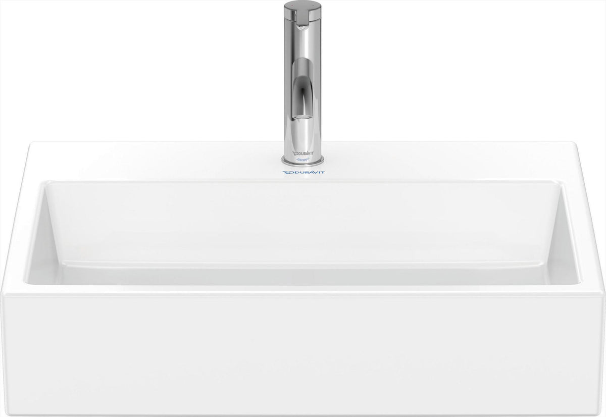 DURAVIT Vero Air Waschtisch 600 mm ohne Überlauf, mit Hahnlochbank, weiß