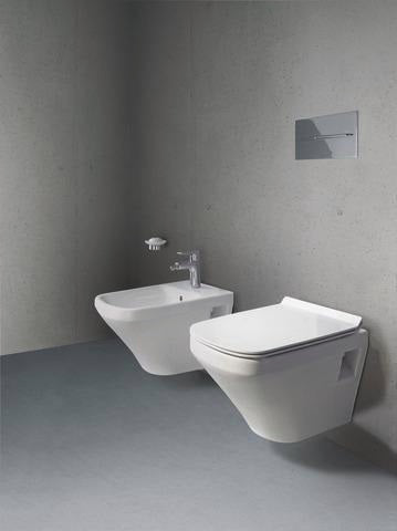 DURAVIT DuraStyle Wand-Bidet 540 mm mit Überlauf, 1 Hahnloch & WonderGliss in Weiß