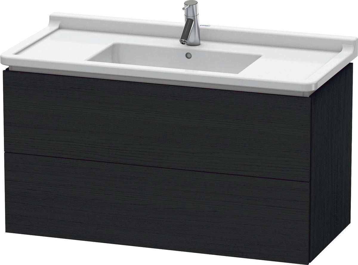 Duravit L-Cube Waschtischunterbau 1020 mm taupe matt 2 Schubkästen wandhängend