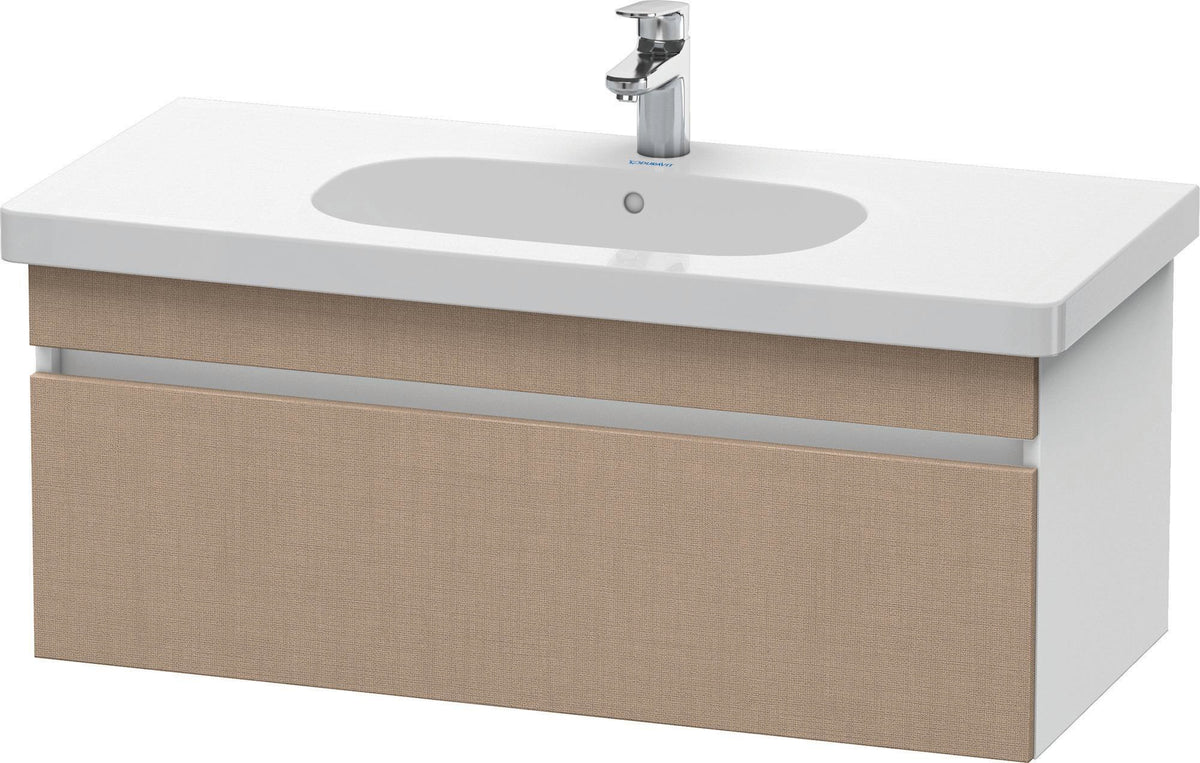 DURAVIT DuraStyle Waschtischunterbau 1000 mm wandhängend mit 1 Auszug und Soft-Close in Weiß Matt