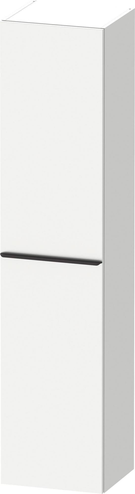 DURAVIT D-Neo Hochschrank 400x360x1760 mm, 1 Tür links, Eiche Schwarz – Matt, Soft-Close