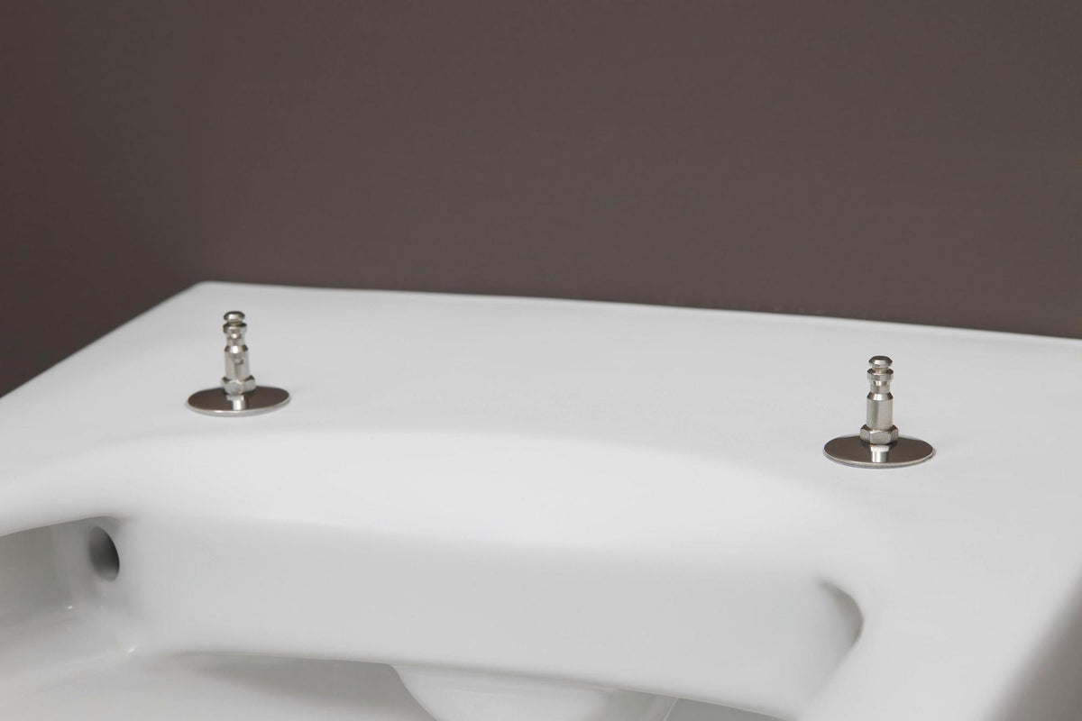 DURAVIT Wand-WC ME by Starck 570 mm spülrandlos mit WonderGliss Weiß