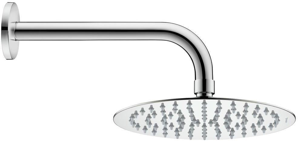 DURAVIT Brausearm L 210 mm Wandmontage Rosette rund Chrom – 1/2 Zoll Anschluss
