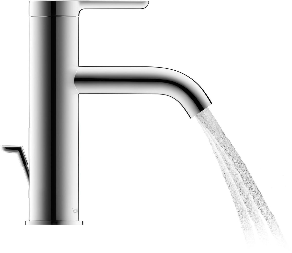 DURAVIT C.1 Einhebel-Waschtischmischer S mit Zugstange, Schwarz Matt