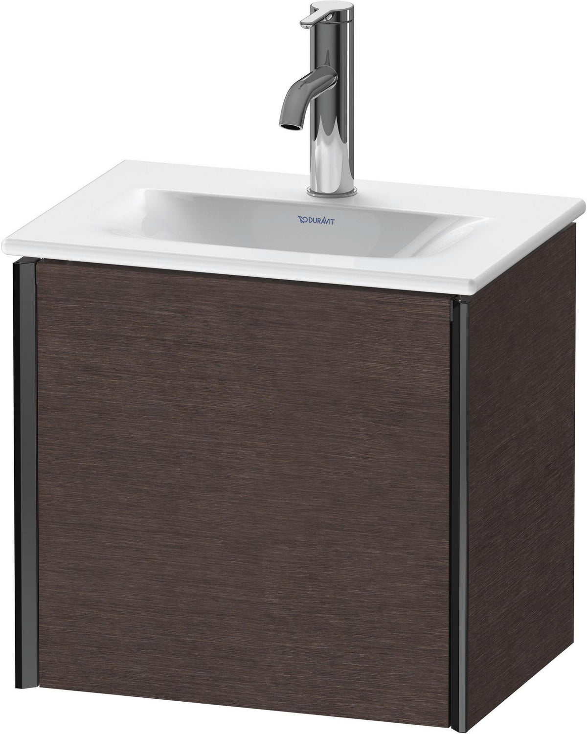 DURAVIT XViu Waschtischunterbau 1 Tür mediterrane Eiche wandhängend 430 mm