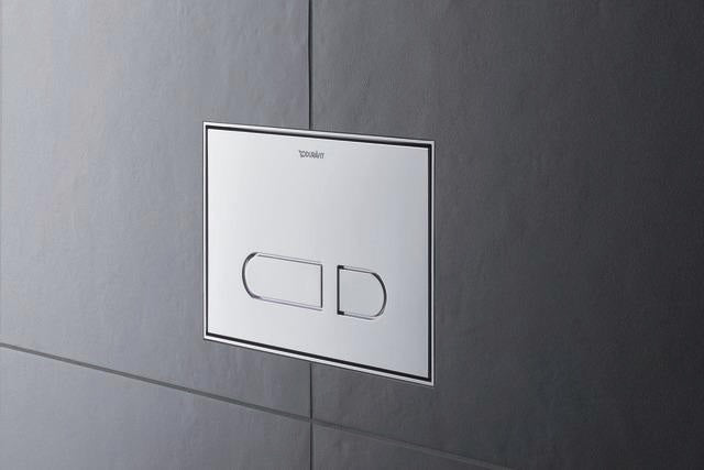Duravit DuraSystem A1 Betätigungsplatte mechanisch für WC – Dual Flush, weiß, flächenbündig