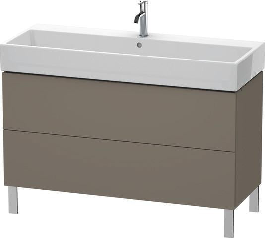 Duravit L-Cube Waschtischunterbau 1184 mm amerikanisch Nussbaum für Vero Air