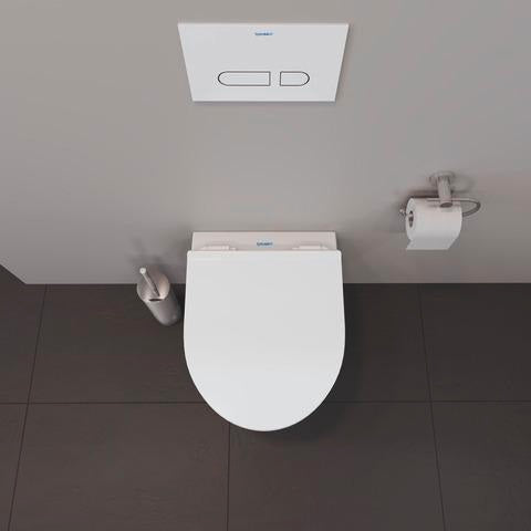 Duravit No.1 WC-Sitz Weiß ohne Absenkautomatik mit Edelstahl-Scharnieren