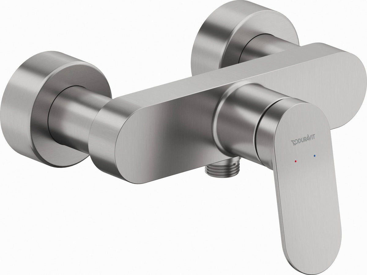 DURAVIT Wave Einhebel-Brausemischer Aufputz Keramikmischsystem Chrom