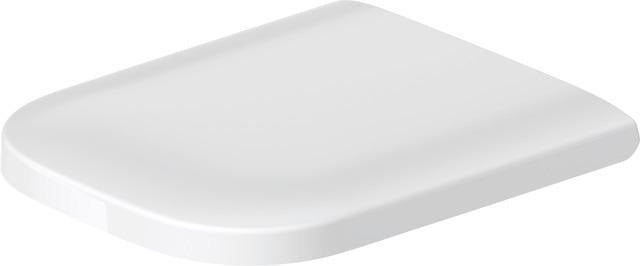 DURAVIT WC-Sitz Happy D.2 anthrazit matt, ohne Absenkautomatik, Edelstahl-Scharniere