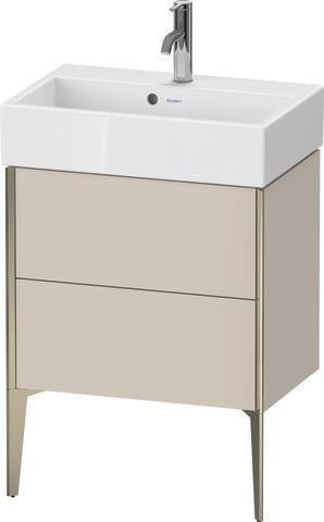 Duravit Waschtischunterbau XVIU 584x733x384mm 2 Auszüge Compact Ahorn Mitte