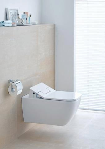 DURAVIT Happy D.2 Wand-WC 620 mm spülrandlos Tiefspüler weiß für Dusch-WC