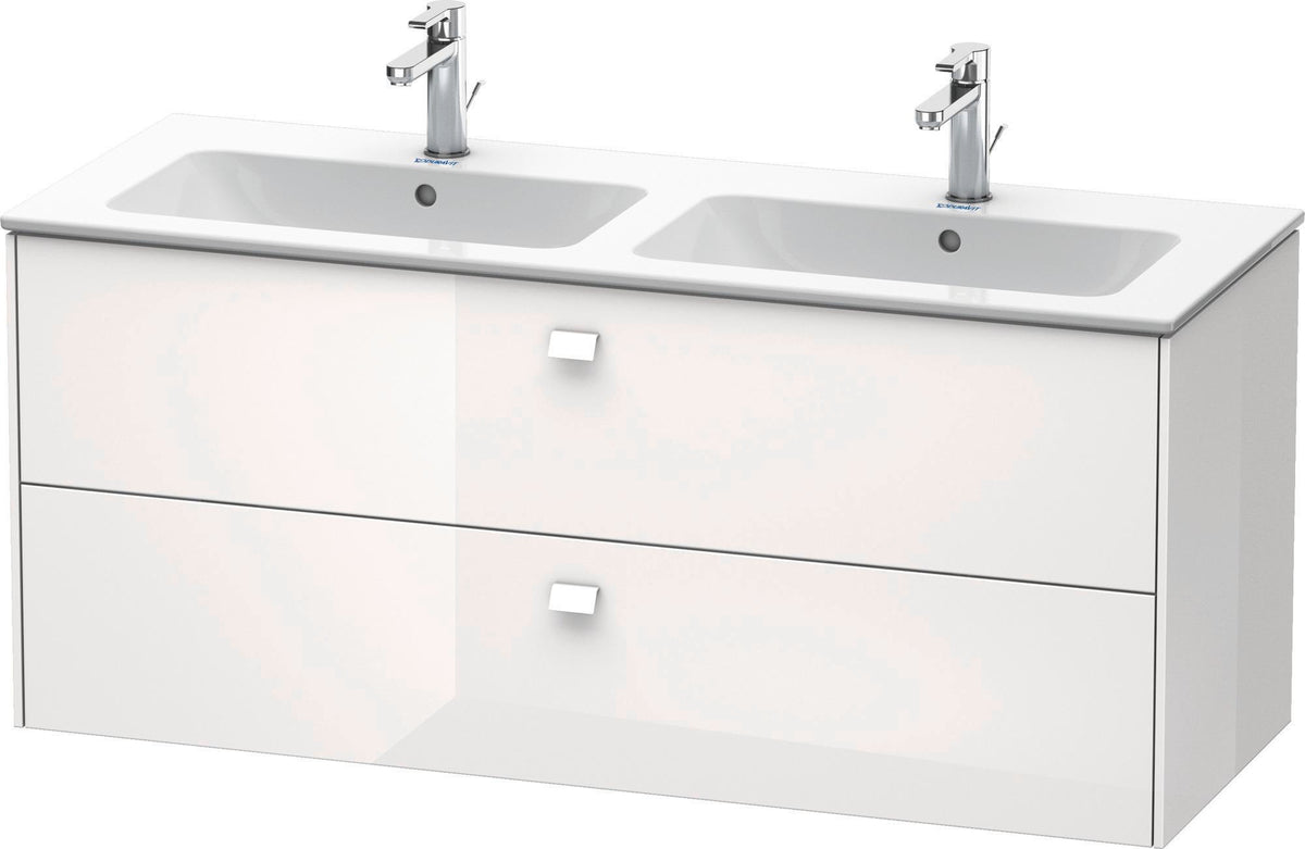 DURAVIT Brioso Waschtischunterbau 2 Schubkästen 1290 mm Betongrau Matt