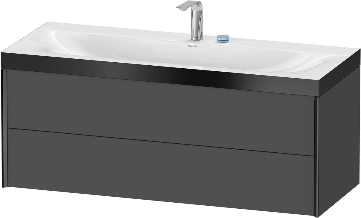 DURAVIT XViu Waschtischunterbauset c-bonded wandhängend 1200 mm mit 2 Schubkästen