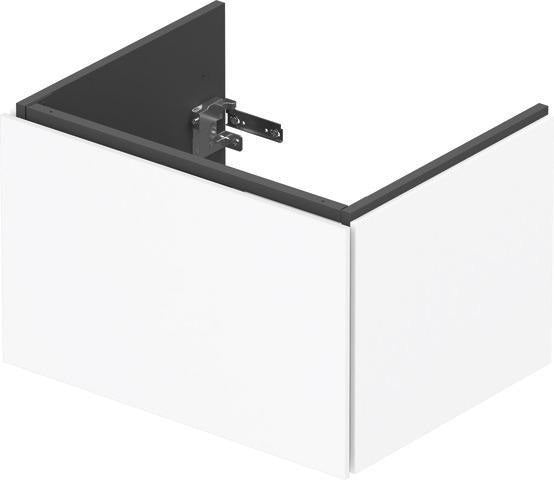 Duravit L-Cube Waschtischunterbau 620 mm taupe supermatt mit Tip-On-Technik