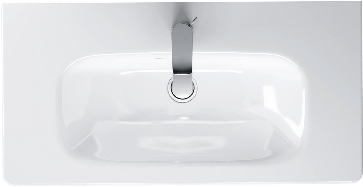 DURAVIT DuraStyle Möbelwaschtisch 785 mm, 1 Hahnloch, mit Überlauf, weiß