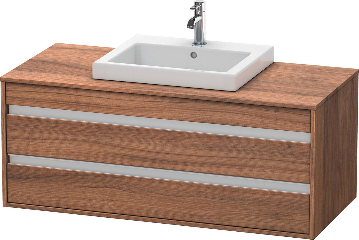 DURAVIT Ketho Waschtischunterbau wandhängend 1200 mm, 2 Schubkästen, weiß matt