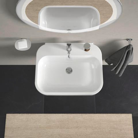 DURAVIT Spiegel Happy D.2 700x700 mm mit Beleuchtung, Spiegelheizung und berührungslosem Bedienfeld