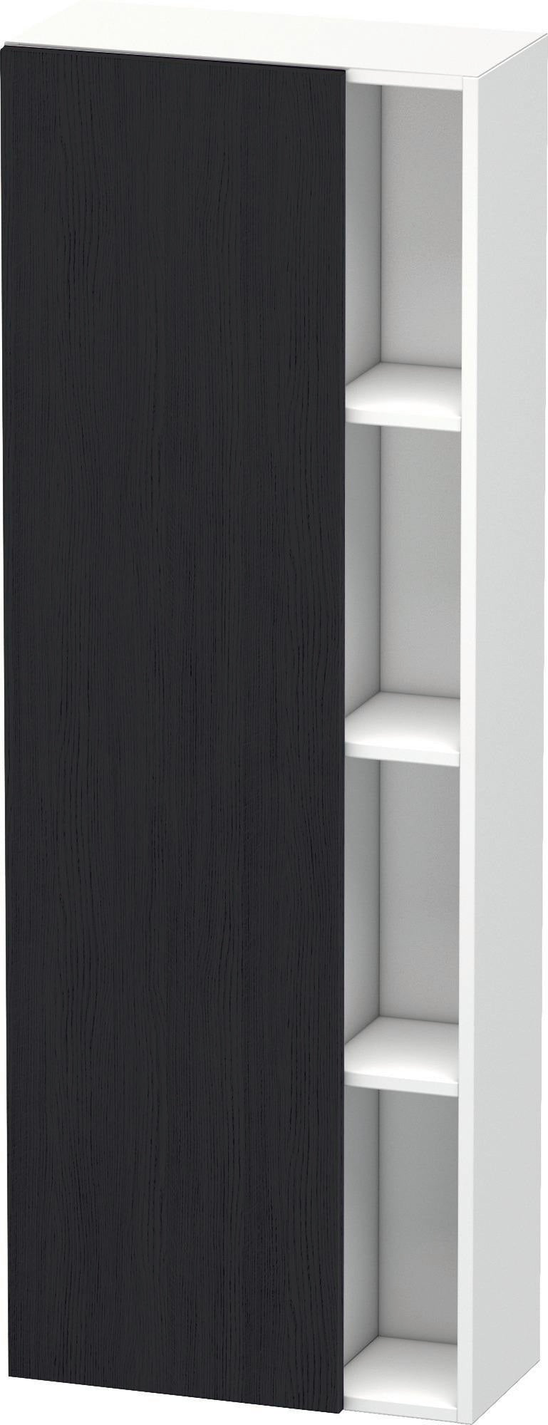 DURAVIT DuraStyle Hochschrank 1400 mm, 1 Tür links, weiß matt – wandhängend mit Soft-Close