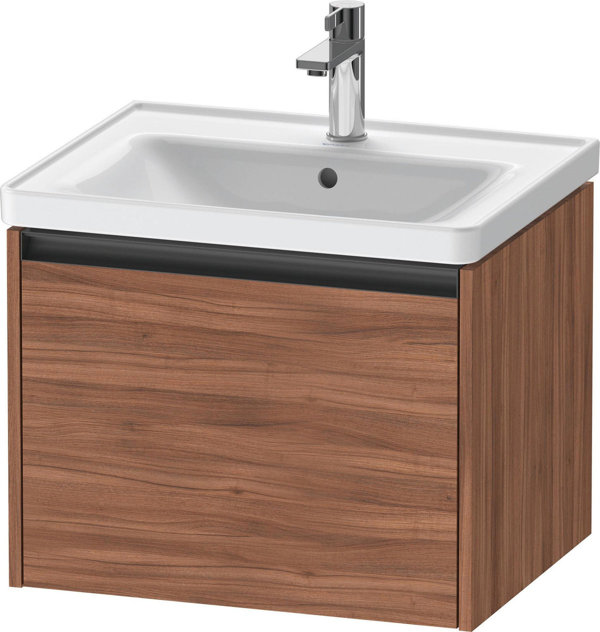 Duravit Ketho.2 Waschtischunterbau 584 mm betongrau matt mit 1 Auszug