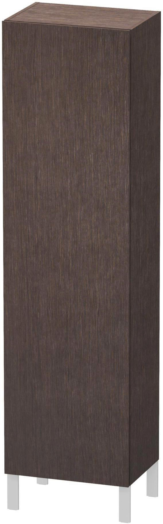 Duravit L-Cube Hochschrank 500 mm mediterrane Eiche, 1 Tür rechts, wandhängend