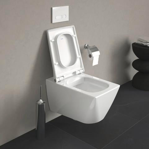 DURAVIT WC-Sitz Design Classics Viu Weiß mit Edelstahl-Scharnieren, ohne Absenkautomatik