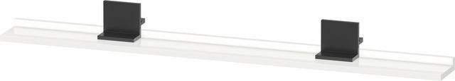 DURAVIT Sivida Spiegelablage 1200 mm in Chrom/Weiß Hochglanz – Ablage mit Befestigungsmaterial