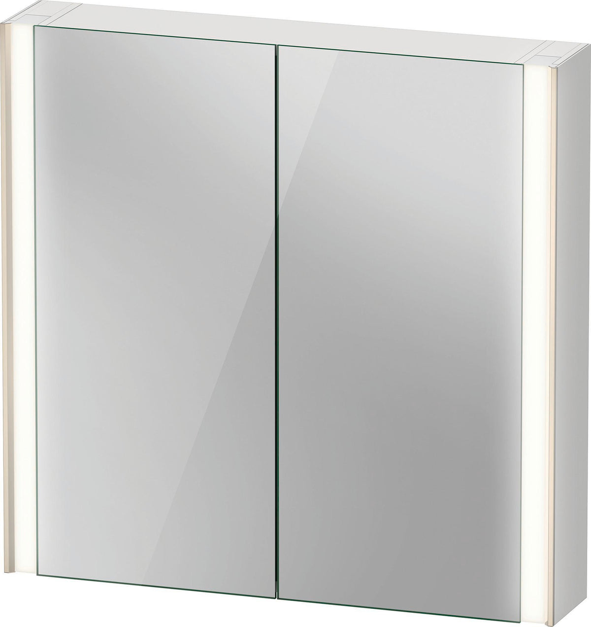 DURAVIT XViu Spiegelschrank 820 mm mit LED-Beleuchtung, Sensorschalter und Soft-Close
