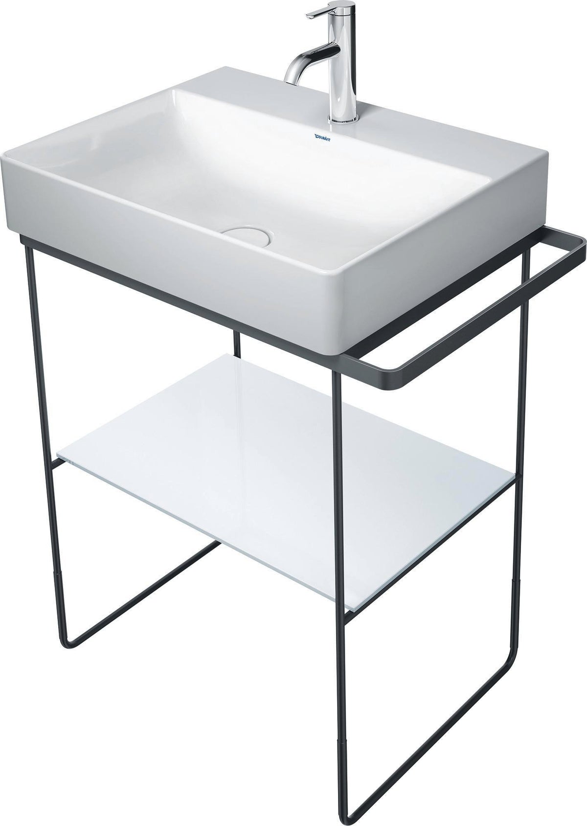 Duravit DuraSquare Glaseinleger 570x380 mm Sicherheitsglas für Metallkonsolen