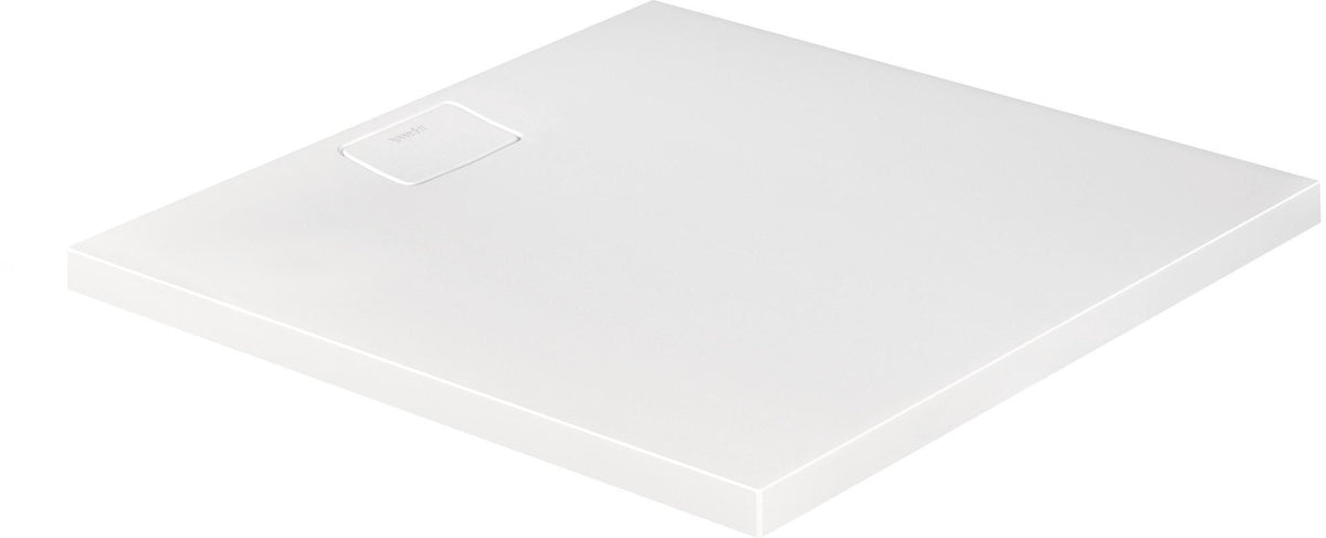 DURAVIT Stonetto Duschwanne 900x900mm Mineralguss weiß matt – rutschhemmend & bodenbündig