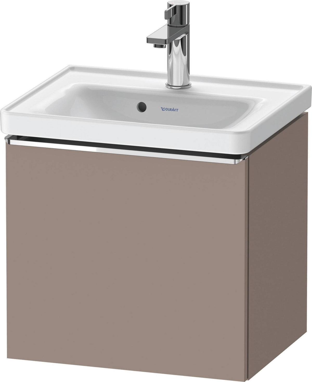 Duravit D-Neo Waschtischunterbau 484 mm Eiche Terra Matt mit 1 Auszug und Soft-Close
