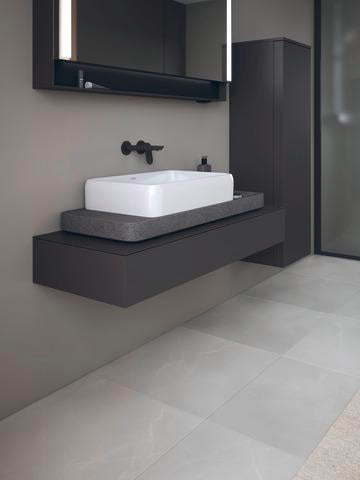 DURAVIT Qatego Konsole 1200 mm, wandhängend, weiß matt, 1 Ausschnitt, Studio F. A. Porsche