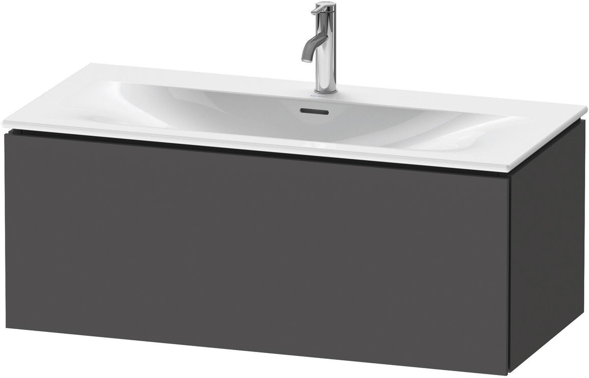 DURAVIT L-Cube Waschtischunterbau wandhängend 1020 mm weiß matt mit Tip-On Technik