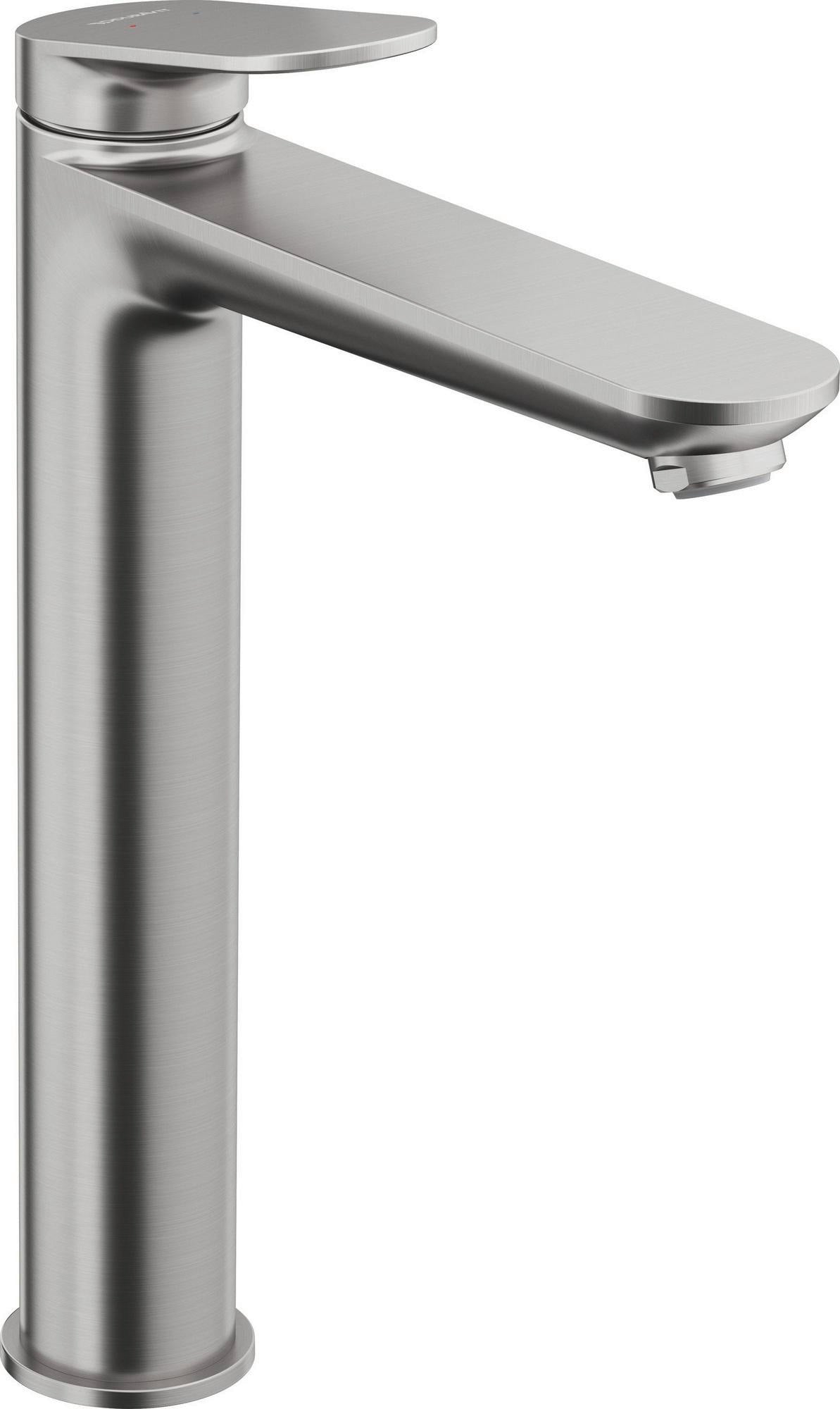 DURAVIT Wave Einhebel-Waschtischmischer XL Bronze Gebürstet ohne Zugstange