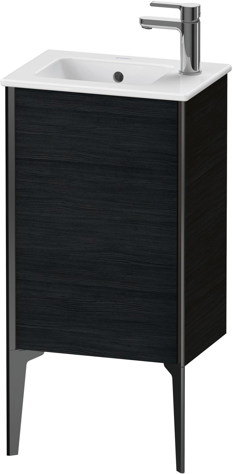 DURAVIT XViu Waschtischunterbau bodenstehend 594 mm Eiche mit Türanschlag links