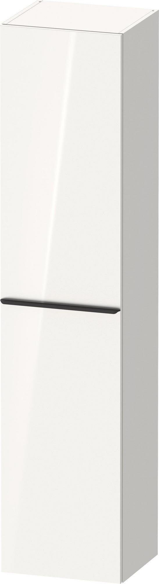 DURAVIT D-Neo Hochschrank 400x360x1760 mm, 1 Tür links, Eiche Schwarz – Matt, Soft-Close