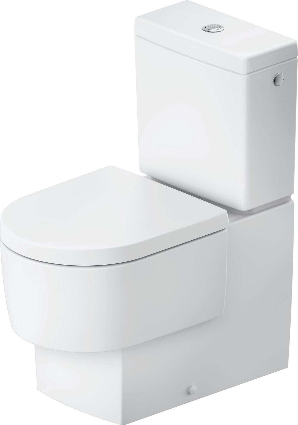 DURAVIT Balcoon Stand-WC spülrandlos 370x650mm weiß Hochglanz, Abgang waagerecht