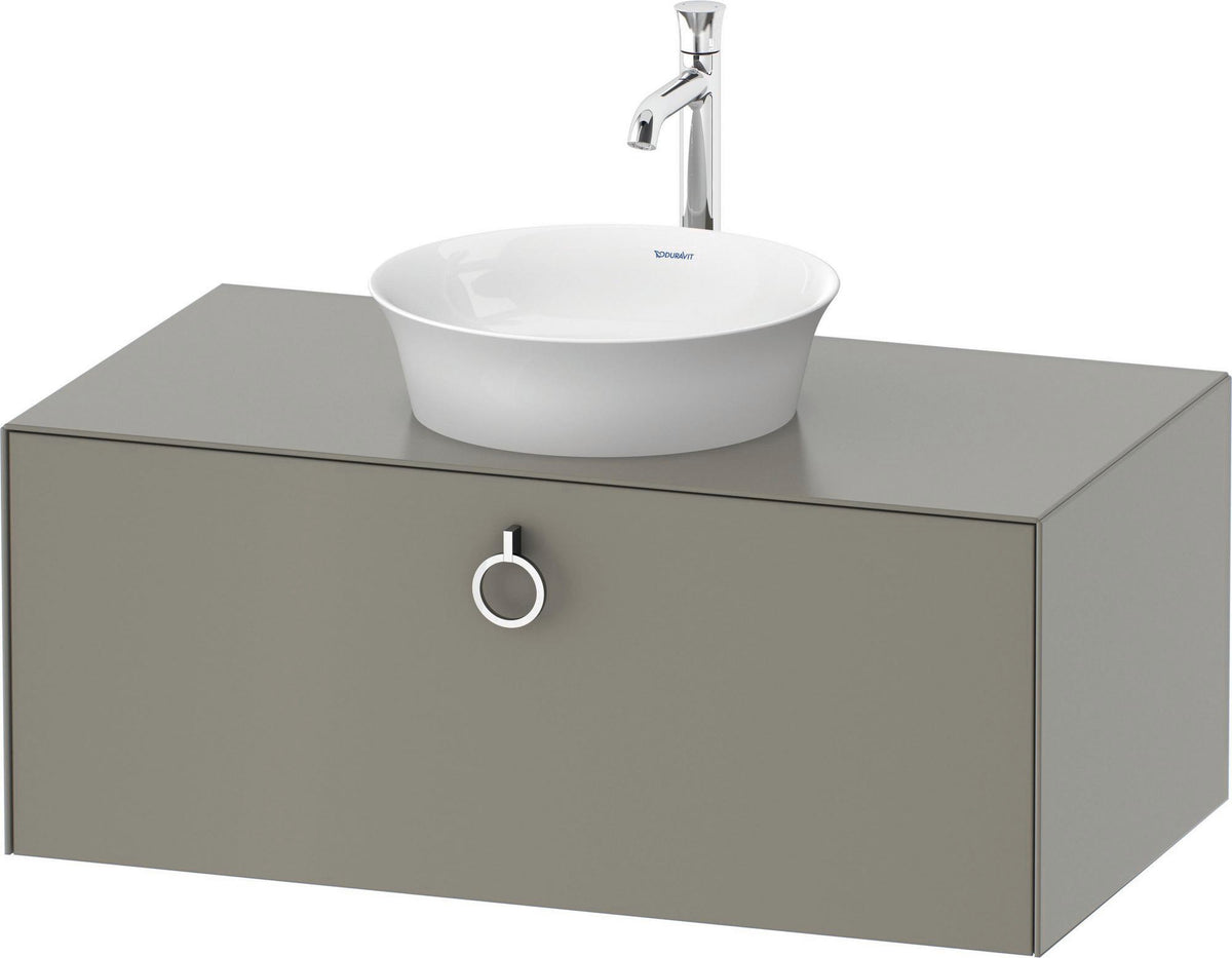 DURAVIT White Tulip Waschtischunterbau 1000 mm, 1 Auszug, wandhängend, weiß seidenmatt