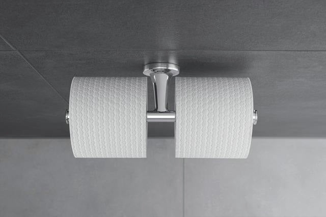 DURAVIT Starck T Papierrollenhalter Chrom für 2 Rollen – verdeckte Befestigung