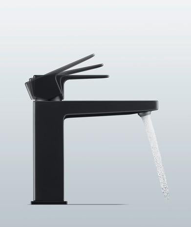 DURAVIT Manhattan Einhebel-Waschtischmischer M Chrom – ohne Zugstange, Keramikmischsystem, 129 mm Auslauf