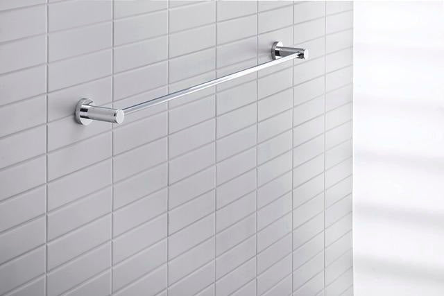 DURAVIT D-Code Handtuchhalter 848 mm Chrom – Wandmontage mit Befestigungsmaterial