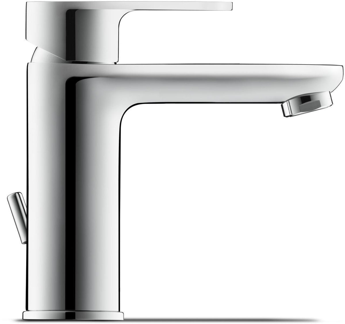 DURAVIT B.3 Einhebel-Waschtischmixer mit Zugstange, Keramikmischsystem, Chrom